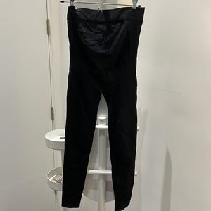 Blanqi black Lycra maternity leggings